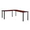Kee Desking Kee L-Desk Shells, 66 D X 29 H, 60 W X Wood, Metal ML602442CHBPBK - alternate 1